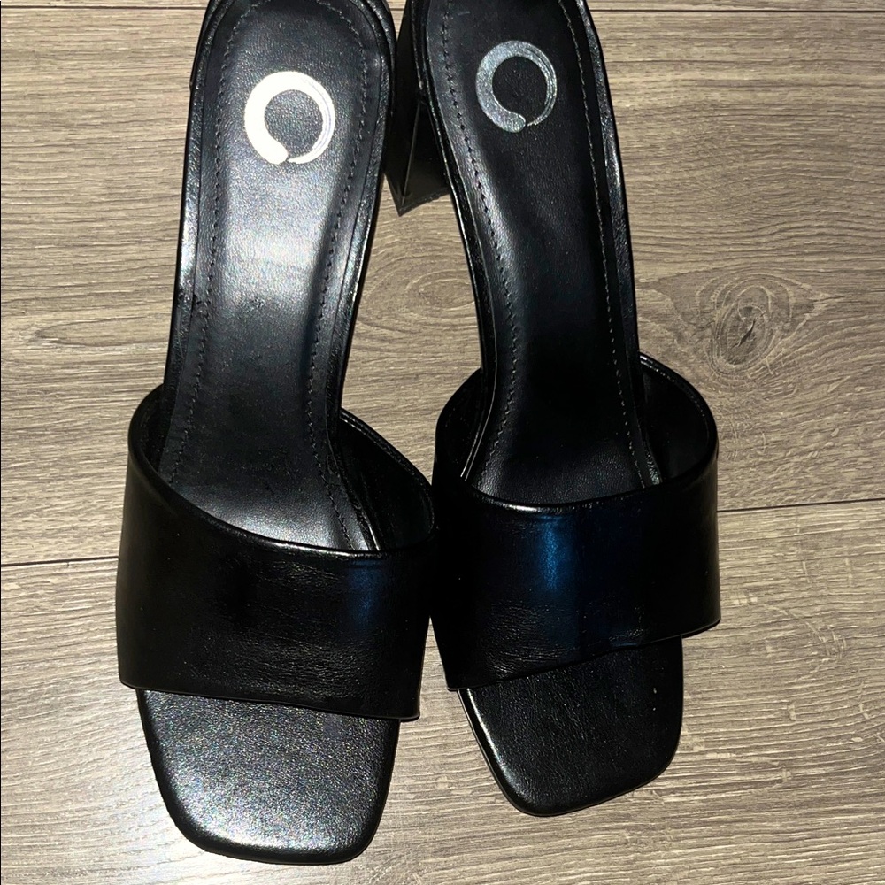 Comfy black Slide Sandals